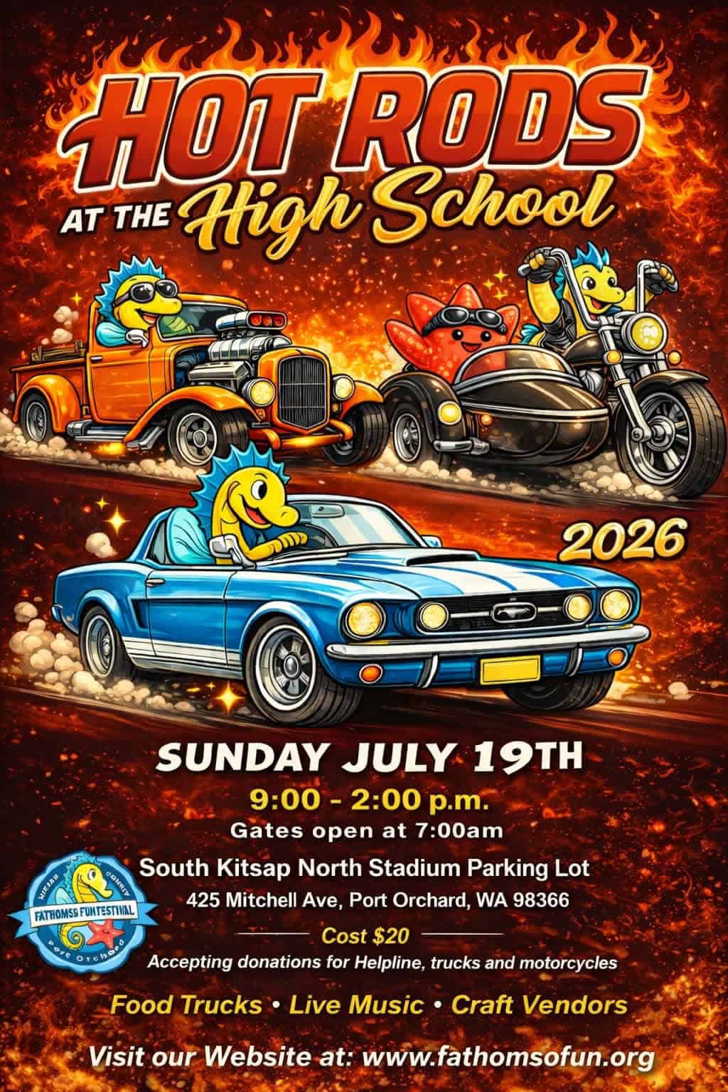 Hot Rods at the High School 1 IMG 0966